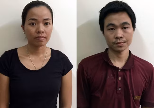 Trịnh Hải Anh và Phạm Văn Khương.