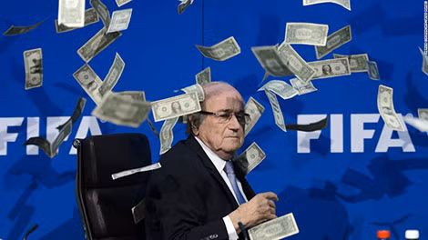Tiếp tục bằng chứng cho thấy hành vi tham nhũng của Sepp Blatter. Tiếp tục bằng chứng cho thấy hành vi tham nhũng của Sepp Blatter.