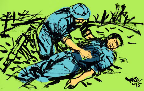 Minh họa: Ngô Xuân Khôi. Minh họa: Ngô Xuân Khôi.
