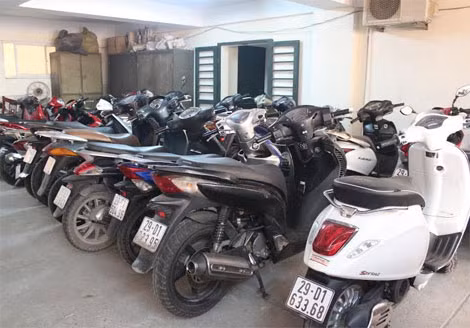 Hàng loạt xe máy đắt tiền trở thành “miếng mồi” ngon của ổ nhóm trộm cắp.