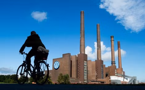 Nhà máy Volkswagen ở Wolfsburg, Đức.