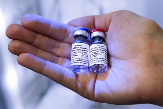 Vaccine Sputnik V của Nga. Ảnh: RDIF