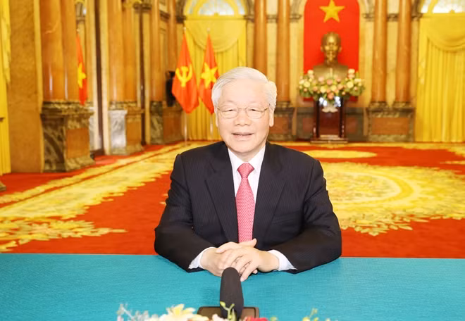 Tổng Bí thư, Chủ tịch nước Nguyễn Phú Trọng. Ảnh: TTXVN