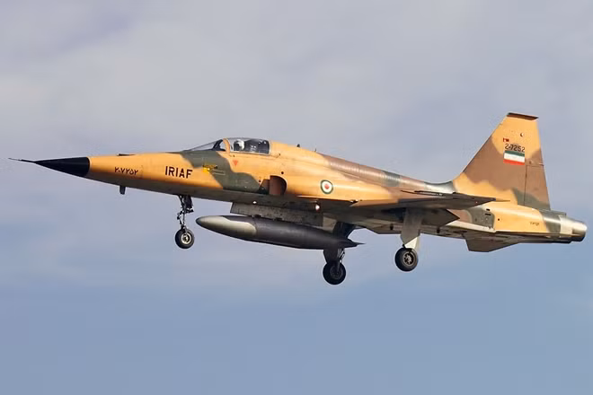 Tiêm kích F-5 của Iran. Ảnh: ITN