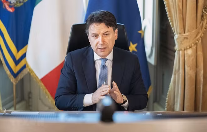 Thủ tướng Italia Giuseppe Conte. Ảnh: VNP