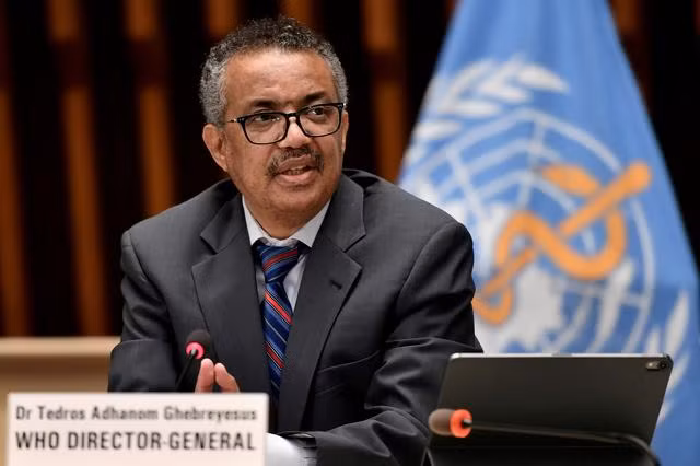 Tổng Giám đốc WHO Tedros Ghebreyesus. Ảnh: Reuters