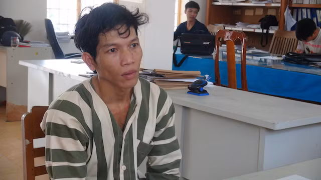 Nghi phạm bị bắt giữ.