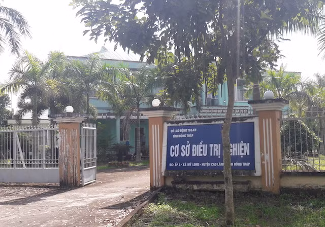Cơ sở điều trị nghiện tỉnh Đồng Tháp.
