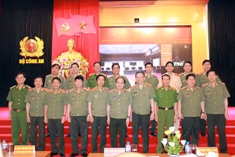 Bộ trưởng Tô Lâm và các đại biểu tại Hội nghị.