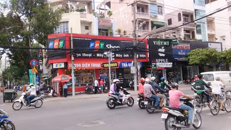 Cửa hàng nơi mất trộm hàng chục Iphone 6 và Ipad