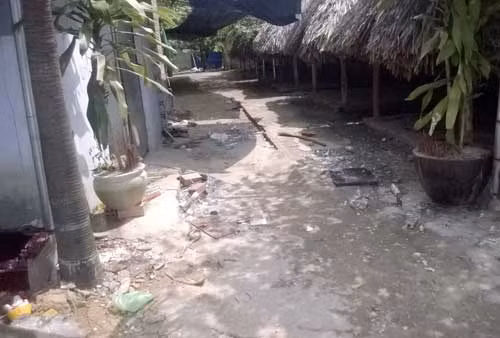 Quán cà phê nơi xảy ra vụ án.