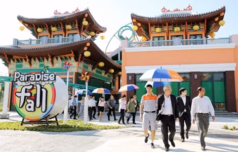 Đại sứ Hàn Quốc thăm Asia Park.