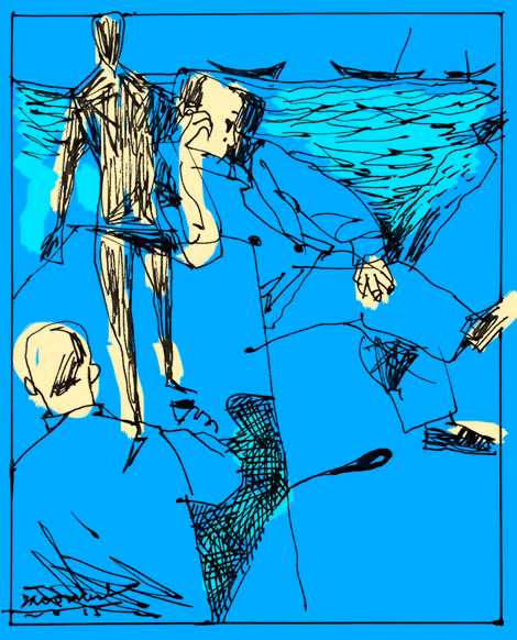 Minh họa: Đào Quốc Huy.