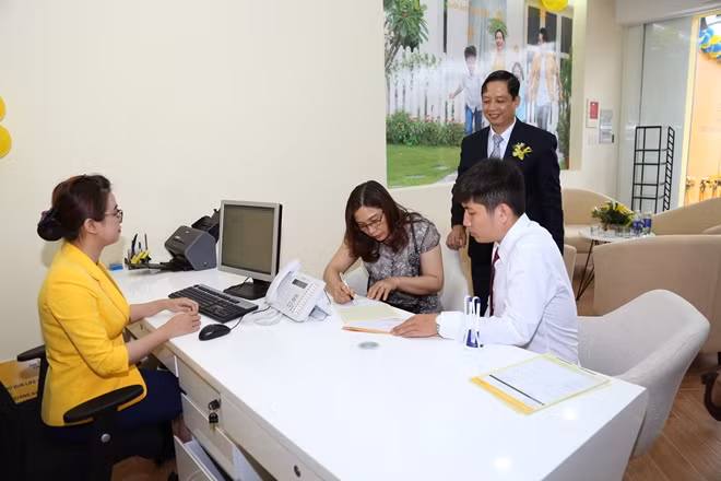 Một góc văn phòng Sun Life Việt Nam
