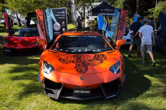 Hình ảnh dàn siêu xe trị giá hàng trăm triệu USD góp mặt tại Luxury Supercar & Concours d’Elegance Weekend.