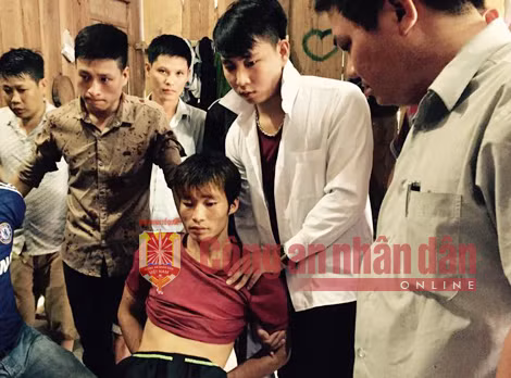 Đặng Văn Hùng bị bắt giữ.