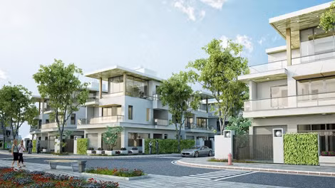 Phối cảnh biệt thự khu The Luxury thuộc Quần thể du lịch nghỉ dưỡng sinh thái FLC Sầm Sơn. Phối cảnh biệt thự khu The Luxury thuộc Quần thể du lịch nghỉ dưỡng sinh thái FLC Sầm Sơn.