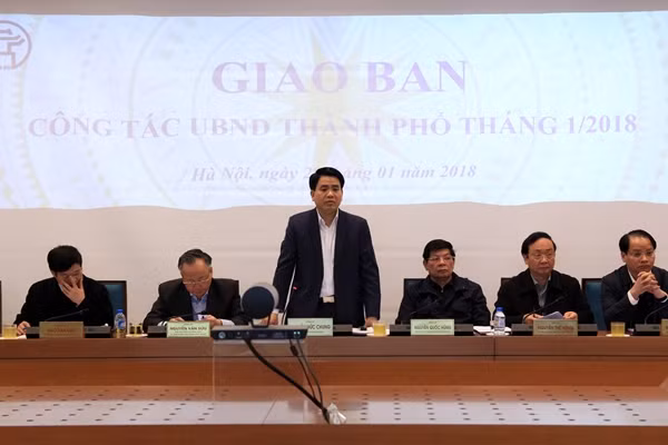 Chủ tịch Hà Nội cho rằng chất lượng nước sinh hoạt đang có vấn đề
