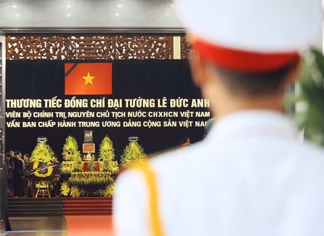 Tang lễ Đại tướng Lê Đức Anh tổ chức theo nghi thức Quốc tang.