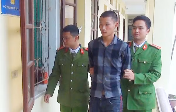 Lực lượng Công an bắt giữ Cao Xuân Cường.