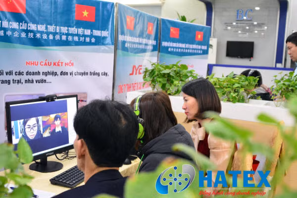 Một số hoạt động kết nối các doanh nghiệp tại Hatex.vn.