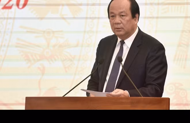 Bộ trưởng Mai Tiến Dũng.