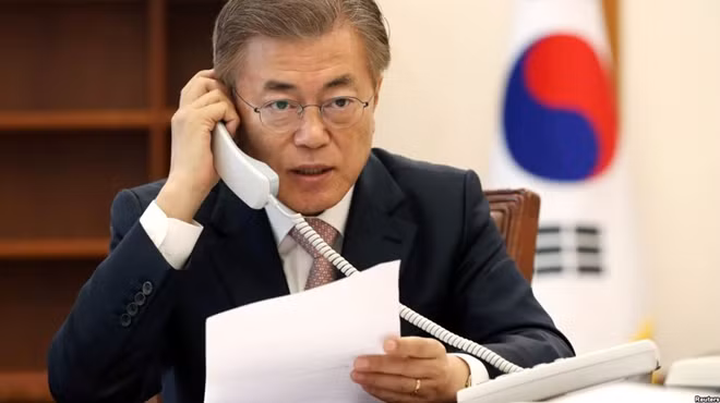 Tổng thống Hàn Quốc Moon Jae-in đề nghị lãnh đạo 2 miền cùng trồng cây vì hòa bình và thống nhất dân tộc sau hội nghị thượng đỉnh...