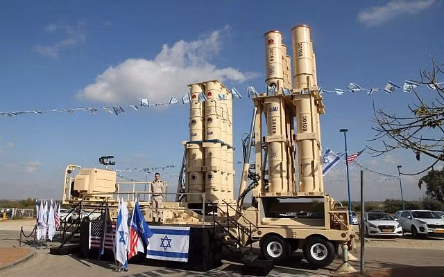 Hệ thống tên lửa Arrow của Israel. Ảnh: Ynet News