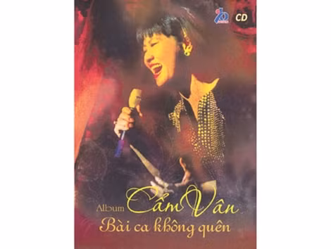 Ca sĩ Cẩm Vân người thể hiện thành công nhất “Bài ca không quên”.