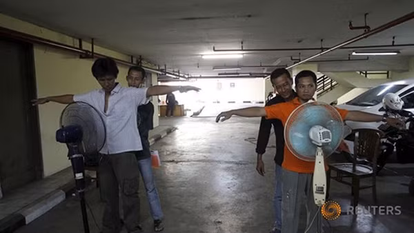 Không bị hôi nách là yếu tố quyết định để một tài xế trở thành nhân viên của UberJek.