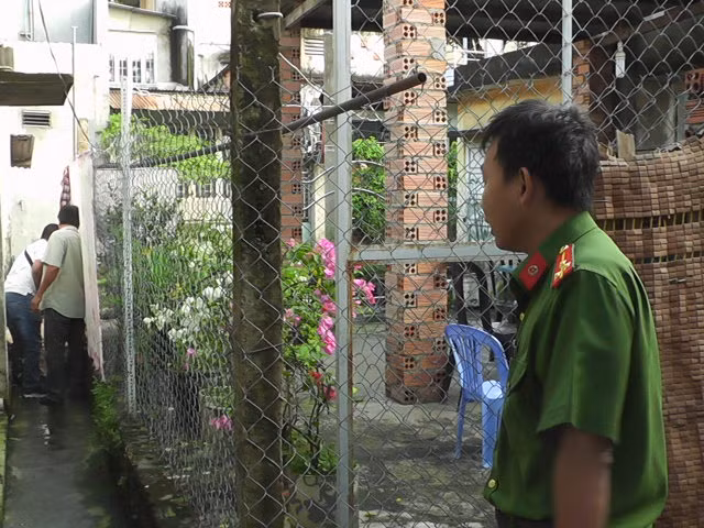 Nơi phát hiện anh Nhàn tử vong.