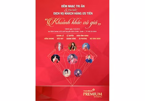 “Khoảnh khắc vô giá” của Vietinbank tại TP HCM vào 10/6/2015. “Khoảnh khắc vô giá” của Vietinbank tại TP HCM vào 10/6/2015.