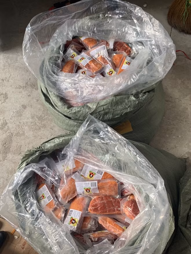 Lườn ngỗng không có hóa đơn chứng từ chứng minh nguồn gốc hợp pháp.