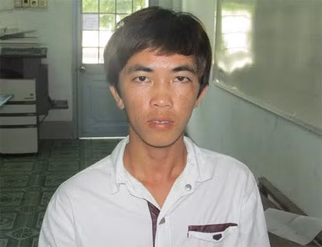 Dương Văn Phố tại cơ quan điều tra.