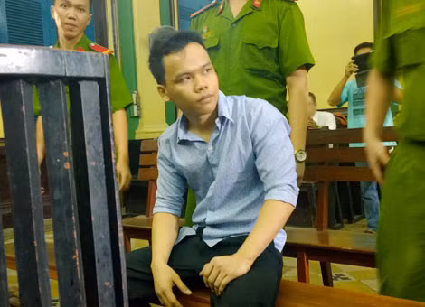 Nguyễn Kim An tại phiên tòa sơ thẩm.