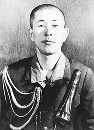 Thiếu tá Kenji Hatanaka, người cầm đầu cuộc đảo chính.
