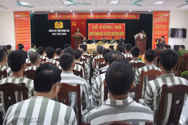 Quang cảnh buổi lễ.