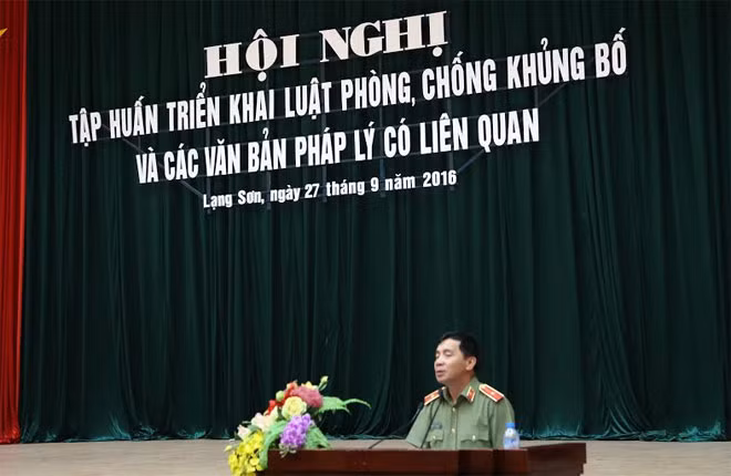 Thiếu tướng Nguyễn Mạnh Dũng- Cục trưởng Cục A67 Bộ Công an quán triệt nội dung Luật phòng chống khủng bố. Thiếu tướng Nguyễn Mạnh Dũng- Cục trưởng Cục A67 Bộ Công an quán triệt nội dung Luật phòng chống khủng bố.