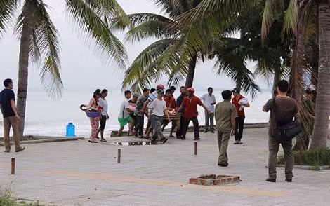 Hiện trường vụ án mạng.