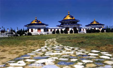 Đền thờ Thành Cát Tư Hãn. Đền thờ Thành Cát Tư Hãn.