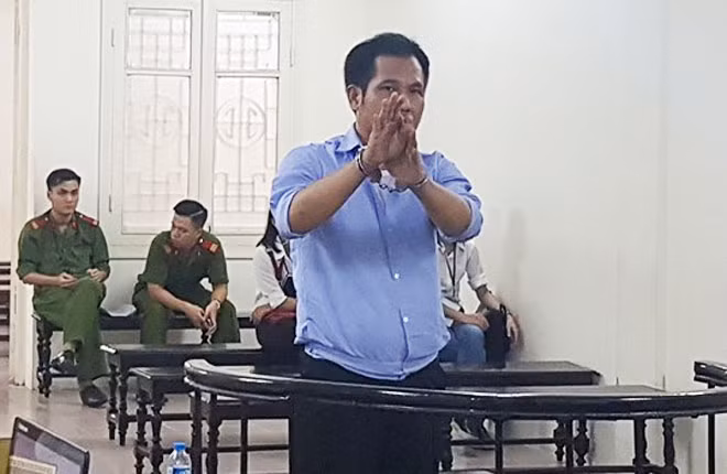 Trần Ngọc Quý tại phiên xử.