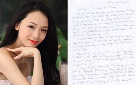 Trương Hồ Phương Nga và bức thư mẹ cô gửi luật sư. Trương Hồ Phương Nga và bức thư mẹ cô gửi luật sư.