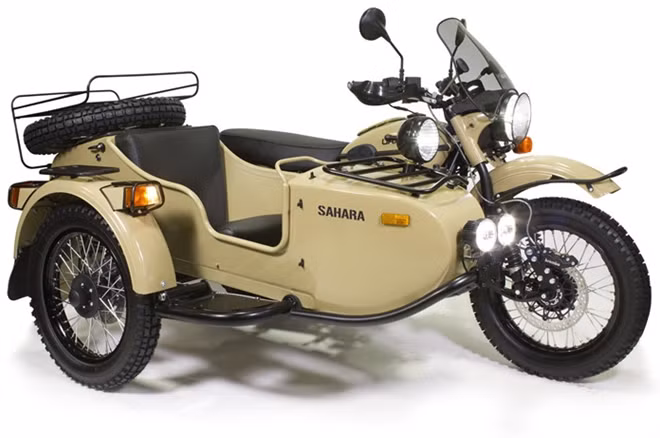 Chiến mã 3 bánh Ural Sahara đáng mơ ước