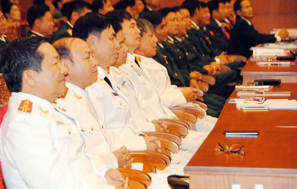 Các đại biểu dự đại hội.