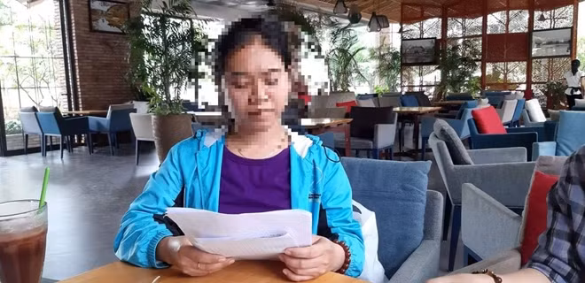 Chị Q., nạn nhân của vụ án