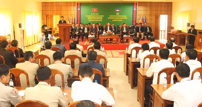 Toàn cảnh buổi lễ