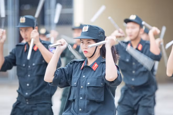 Một số hình ảnh trong buổi diễn tập (Ảnh: Lê Thắng)