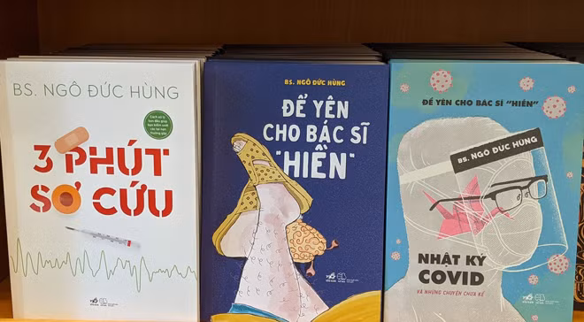 Các tác phẩm của bác sĩ Ngô Đức Hùng.