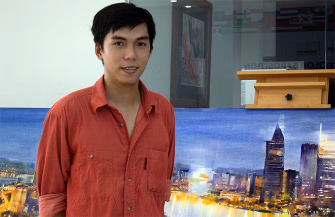 Họa sĩ Đoàn Quốc.