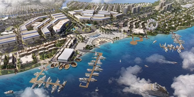 Aqua City sở hữu vị trí đắc địa cùng không gian sống xanh hoàn hảo với 260 ha công viên, cây xanh; hơn 380 ha mặt nước; 32km đường sông tạo nên không khí mát mẻ quanh năm
